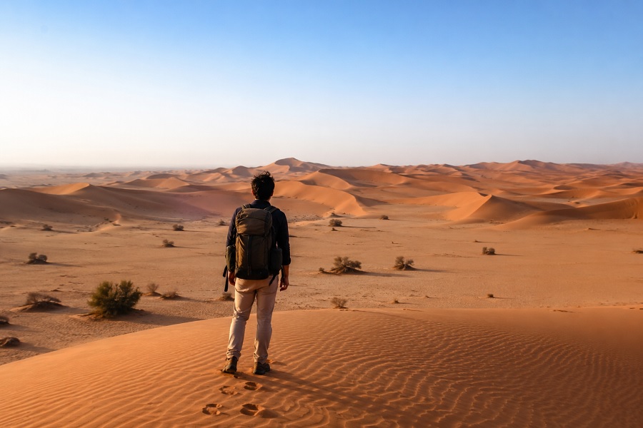 Solo Desert Exploration: A Thrilling Journey Through Endless Sands 